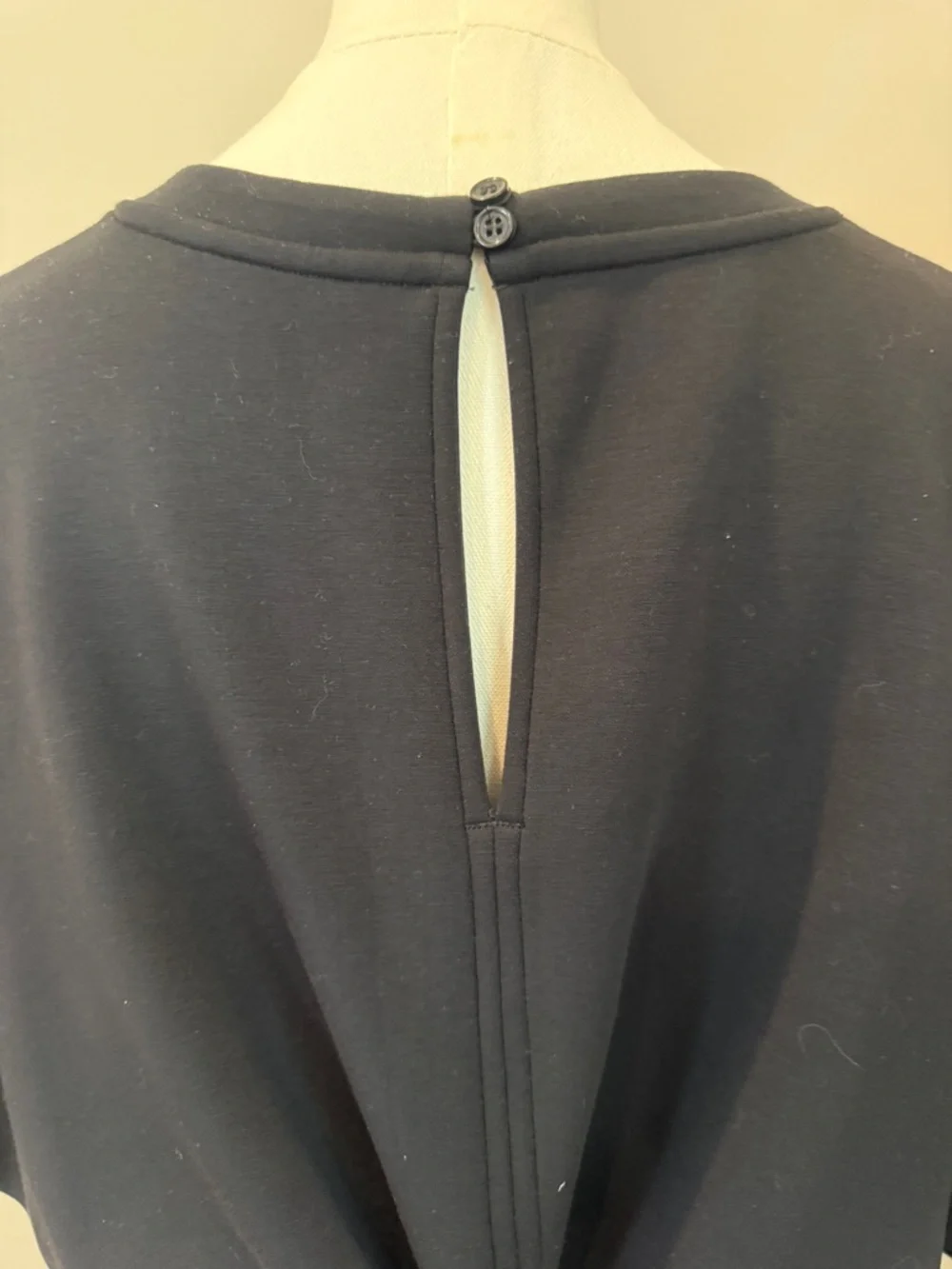 SPANX AirEssentials Cropped Wide Leg Jumpsuit - Black in XL NWT - Picture 6 of 7